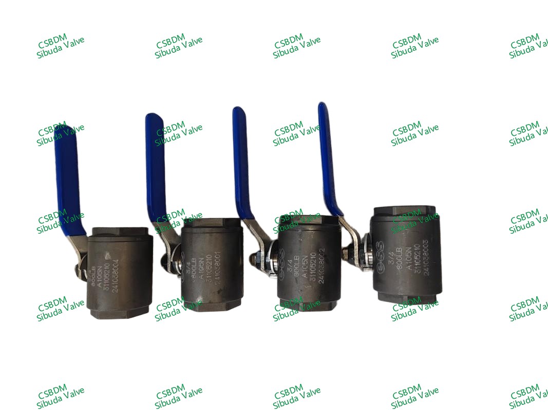 Petite vanne à bille NPT/SW